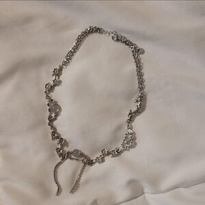 Elegant Silver Women's Necklace